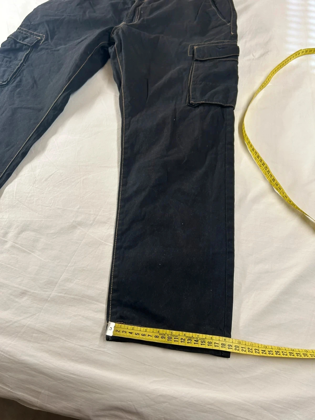Straight cut black jeans tex – photo 5